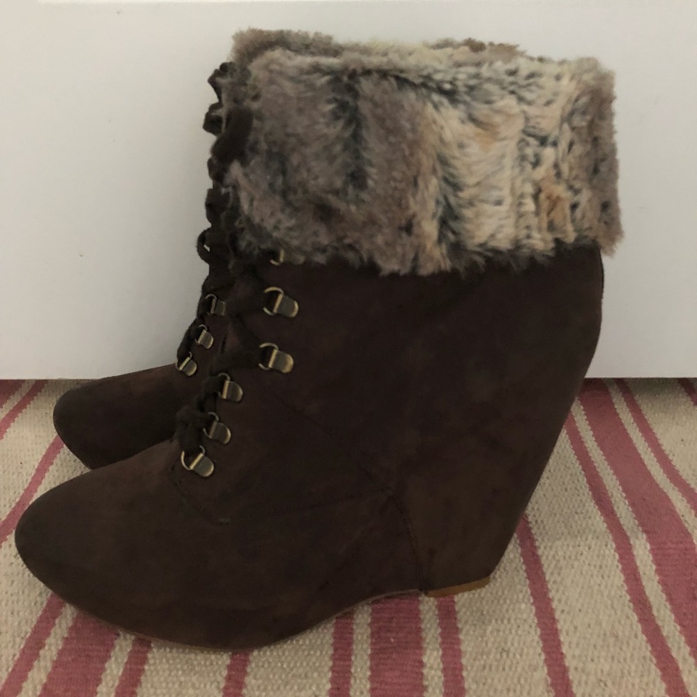 Boutique 9 Faux Fur Booties